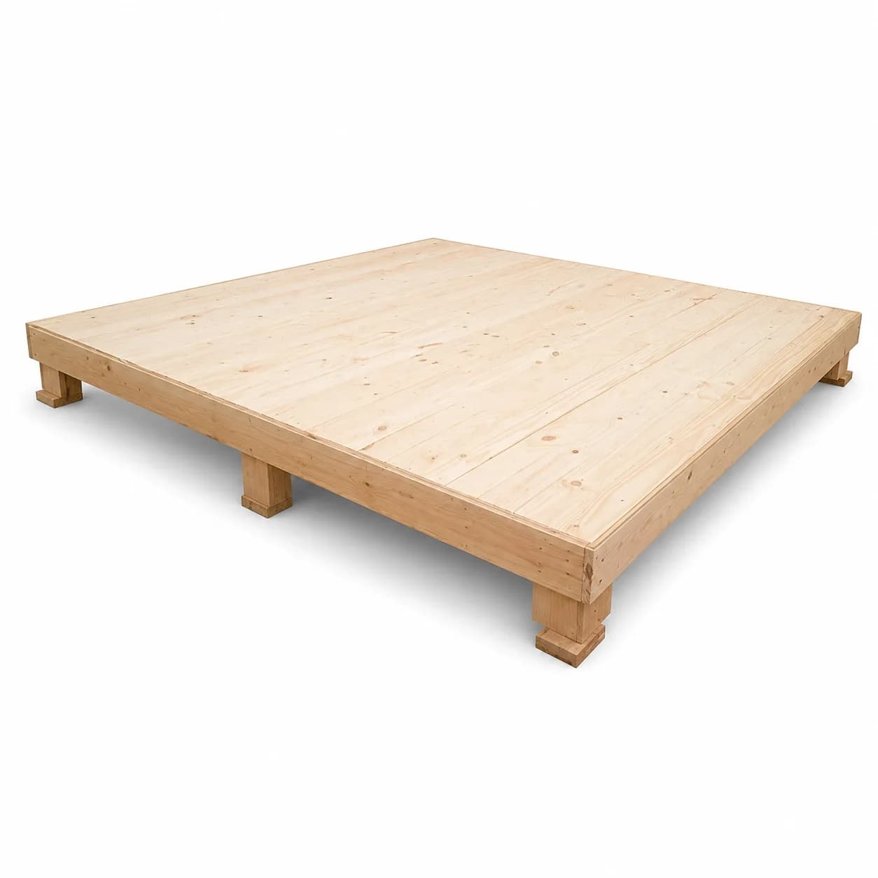 Plataforma de Madera para Casilla
